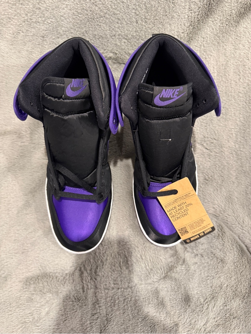 Nike Air Jordan 1 Retro AJKO Field Purple Satin Men’s 13 DO5047-005 New In Box - Picture 4 of 12